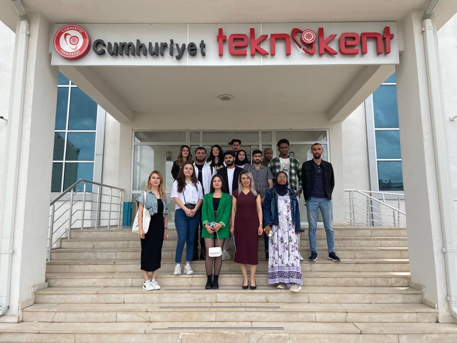 SCÜ Finans ve Bankacılık Bölümü Öğrencileri Cumhuriyet Teknokent’i Ziyaret Etti