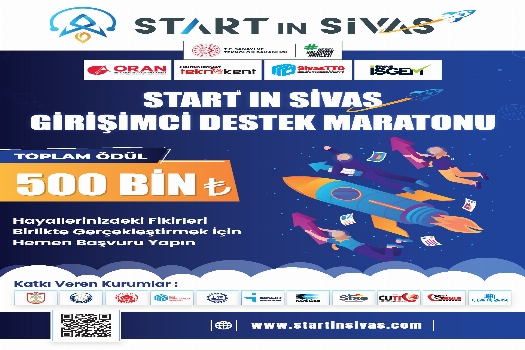 Start In Sivas Girişimci Destek Programı 2. Dönem Başvuruları Devam Ediyor!