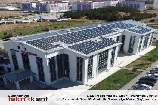 GES Projemiz ile Enerji Verimliliğini Artırarak Çevreye Olumsuz Etkimizi Azaltıyoruz