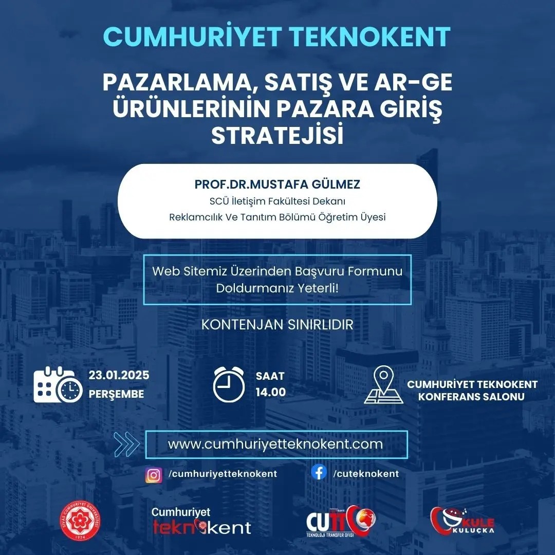 Pazarlama, Satış ve Ar-Ge Ürünlerinin Pazar Giriş Stratejisi