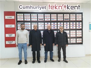 Uşak Üniversitesi Rektörü Prof. Dr. Ekrem Savaş’tan Bölgemize Ziyaret