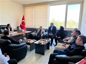 Sivas Belediye Başkanı Dr. Adem Uzun ve ÖZBELSAN Genel Müdürü Yunus Kantardan Teknokent Ziyareti