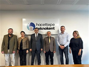 Cumhuriyet Teknokent'ten Hacettepe Teknokent'e İş Birliği Ziyareti