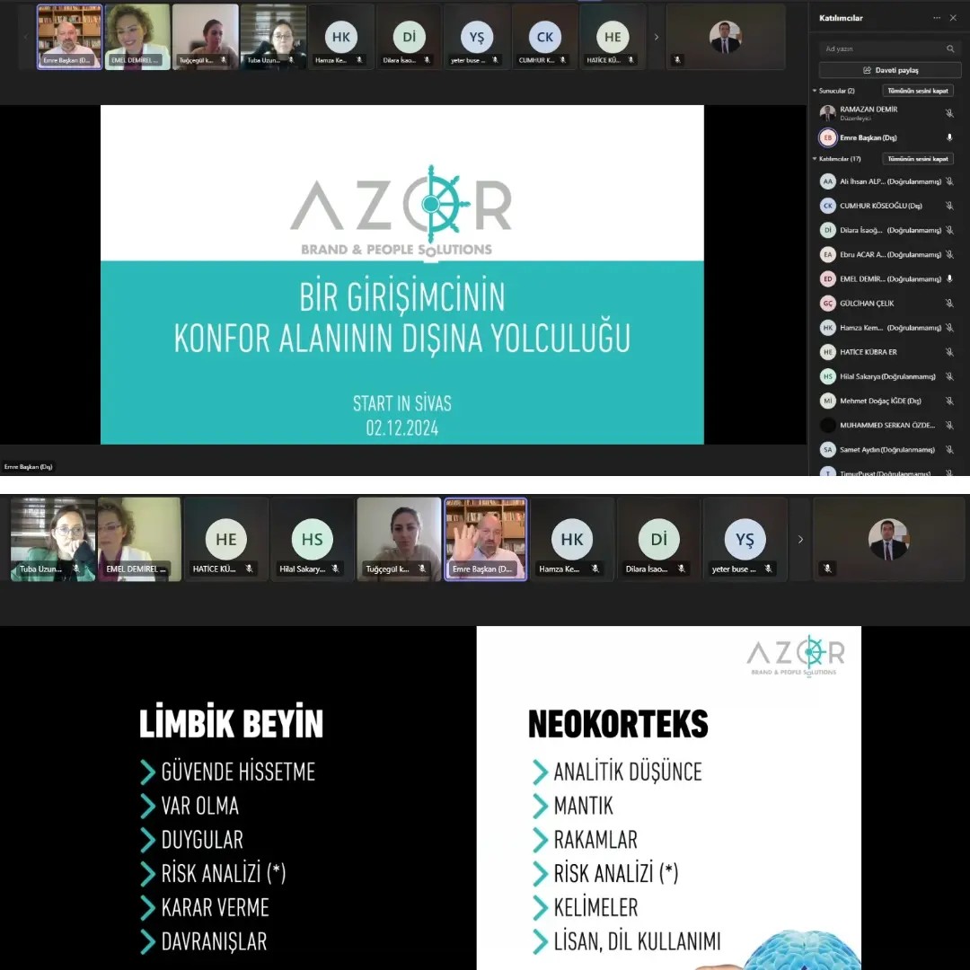 Start In Sivas Girişimci Destek Maratonu II. Dönem Eğitimleri Devam Ediyor!