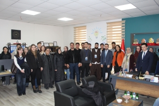 Sivas Cumhuriyet Üniversitesi Mühendislik Fakültesi Girişimci Mühendisler Kulübü Öğrencileri Cumhuriyet Teknokent’i Ziyaret Etti