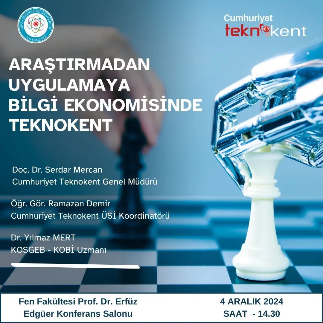 Araştırmadan Uygulamaya Bilgi Ekonomisinde Teknokent