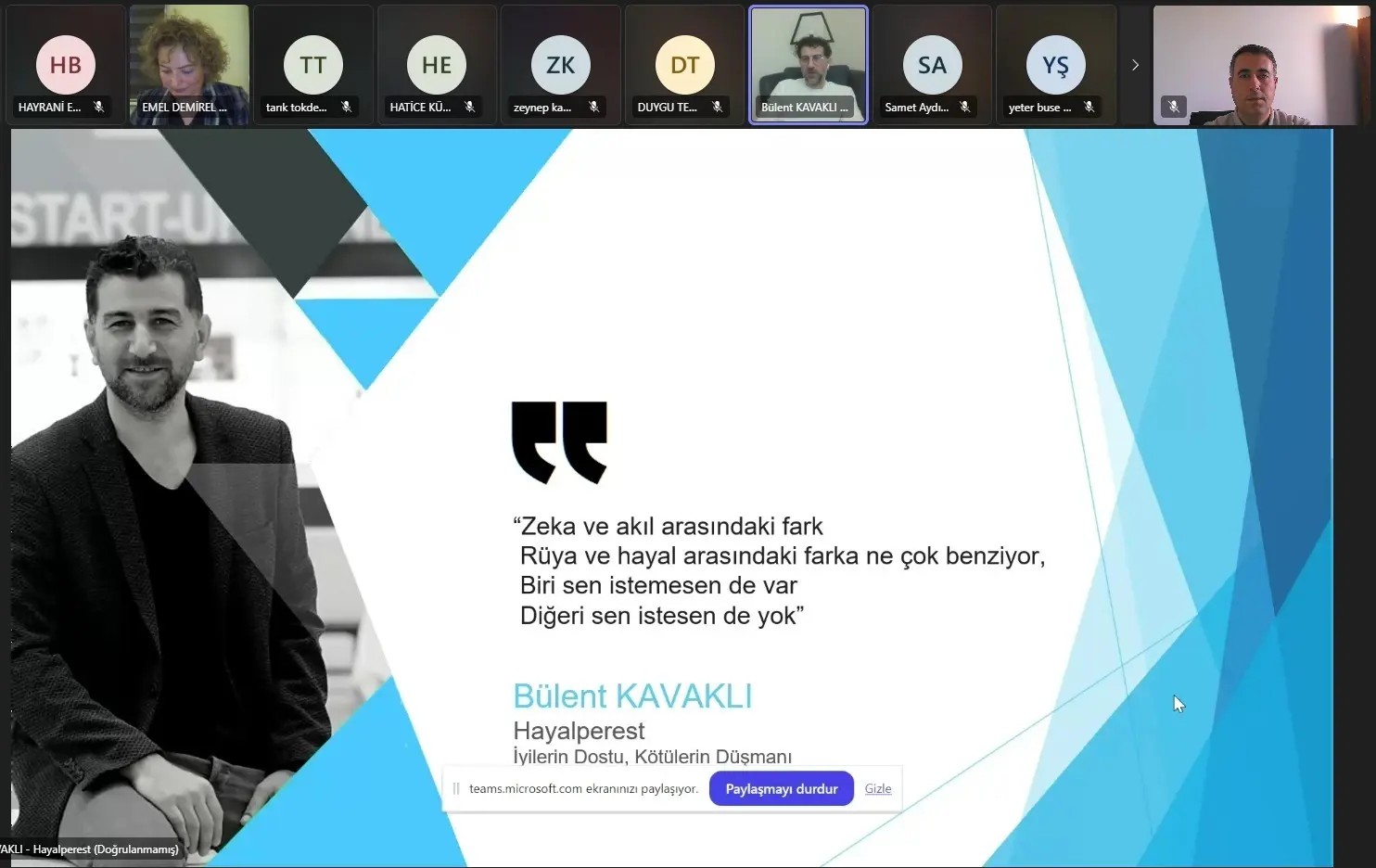 Start in Sivas Girişimci Destek Maratonu II. Dönem Eğitimleri Devam Ediyor!