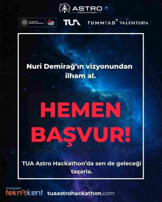 Türkiye Uzay Ajansı (TUA) Astro Hackathon, 28-29 Mart’ta Sivas Cumhuriyet Teknokent’te!