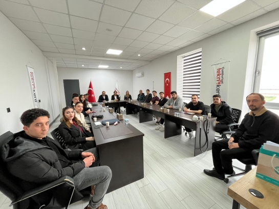 Geleceğin Mühendislerinden Cumhuriyet Teknokent’e Ziyaret