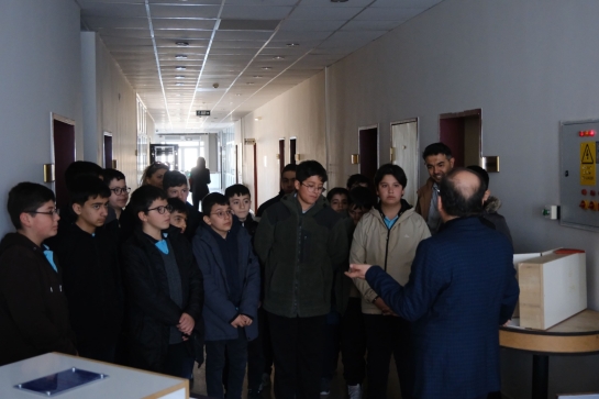 Sivas Zeki Hayran İmam Hatip Ortaokulu Öğrencileri Cumhuriyet Teknokent’i Ziyaret Etti