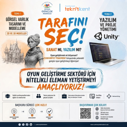 Oyun geliştirme alanında kariyerini şekillendirmeye hazır mısın?