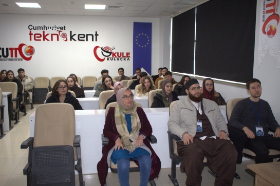 Sivas Cumhuriyet Üniversitesi Mühendislik Fakültesi Girişimci Mühendisler Kulübü Öğrencileri Cumhuriyet Teknokent’i Ziyaret Etti