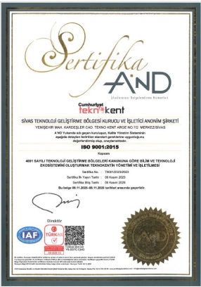 ISO Belgelendirme Süreci Tamamlandı