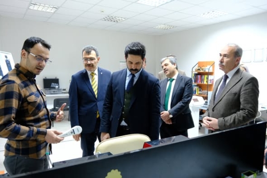 TÜBİTAK Başkanı Prof. Dr. Hasan Mandal’dan Bölgemize Ziyaret