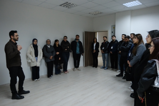 Sivas Cumhuriyet Üniversitesi Yönetim Bilişim Sistemleri Öğrenci Kulübü Cumhuriyet Teknokent’i Ziyaret Etti
