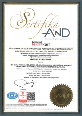 ISO Belgelendirme Süreci Tamamlandı