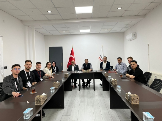 Elektrik-Elektronik Mühendisliği Bölümünden Genel Müdürümüz Ali Rıza İNCE’ye Teşekkür Ziyareti