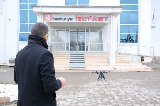 Cumhuriyet Teknokent’te 5G Destekli Drone ile Canlı Yayın Testi Başarıyla Gerçekleştirildi
