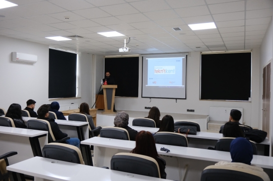 Sivas Cumhuriyet Üniversitesi Yönetim Bilişim Sistemleri Öğrenci Kulübü Cumhuriyet Teknokent’i Ziyaret Etti